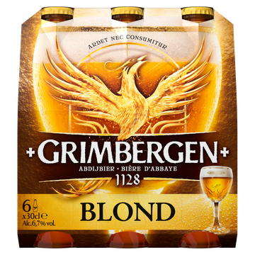 Jumbo Grimbergen - Blond - Fles - 6 x 300ML aanbieding