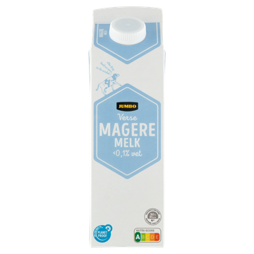 Jumbo Verse Magere Melk 1L Bestellen? - Zuivel, Eieren, Boter — Jumbo  Supermarkten