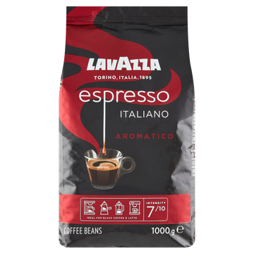 Jumbo Lavazza Espresso Italiano Aromatico Koffiebonen 1KG aanbieding
