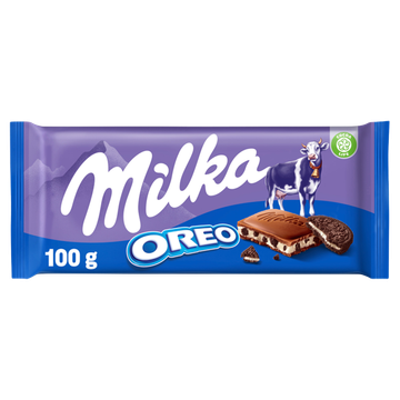 Milka Chocolade Reep Oreo 100g bestellen? - Koek, snoep, chocolade en chips — Supermarkten