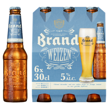 Jumbo Brand - Weizen Bier - Fles - 6 x 300ML aanbieding