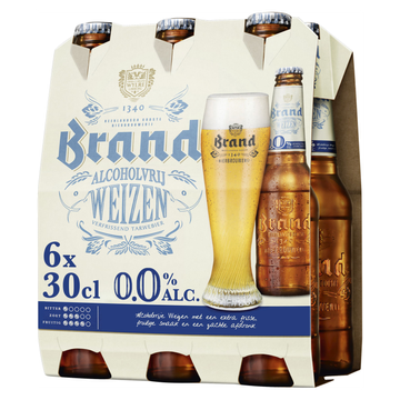 Brand - Weizen 0.0% Alcoholvrij - Fles - 6 X 300ML Bestellen? - Bier En ...