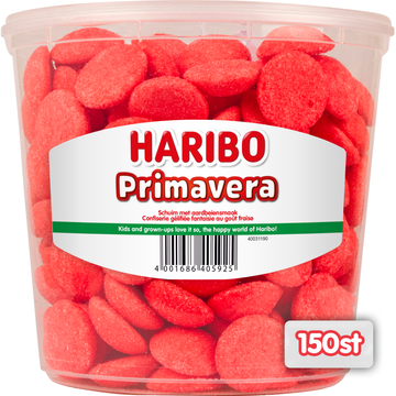 Haribo Primavera 150 Stuks 1050g Bestellen Koek Snoep Chocolade En