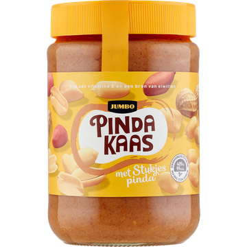 Jumbo Pindakaas Met Stukjes Pinda 600g Bestellen Ontbijt Broodbeleg En Bakproducten Jumbo