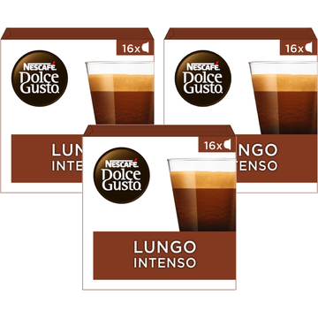 onaangenaam geluk Vertrouwen op Nescafé Dolce Gusto Caffe Lungo Intenso - 3 x 16 koffiecups bestellen? -  Koffie en thee — Jumbo Supermarkten