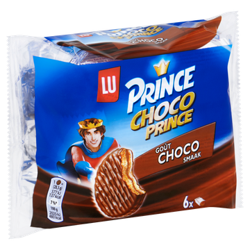 LU CHOCO PRINCE enrobé choco lait 6 pcs 31/08/2024