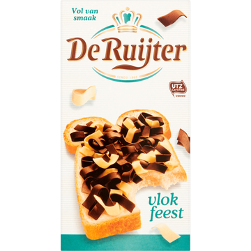 De Ruijter Mix Van Chocoladevlokken Vlokfeest 300g