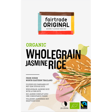 Organic Wholegrain Jasmine Rice 400g