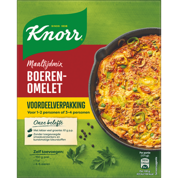 Knorr Maaltijdmix Boerenomelet 2 x 12g
