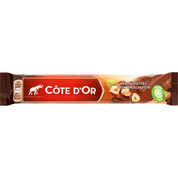 Cote dapos Or Chocoladereep Melk Hazelnoten 45g