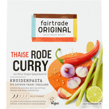 Fairtrade Original Thaise Rode Curry 70g