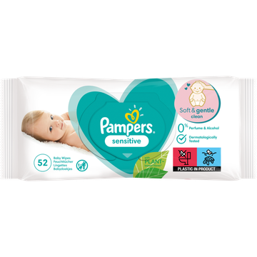triatlon materiaal Veeg Pampers Sensitive Babydoekjes x52 bestellen? - Baby, peuter — Jumbo  Supermarkten