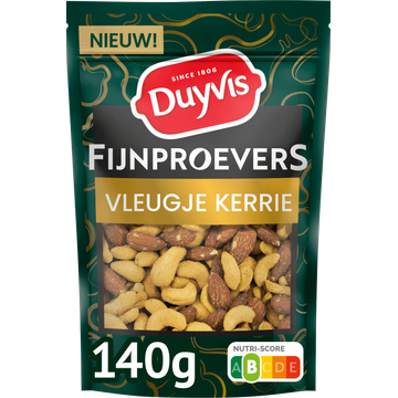 Duyvis Fijnproevers Vleugje Kerrie 140gr bij Jumbo