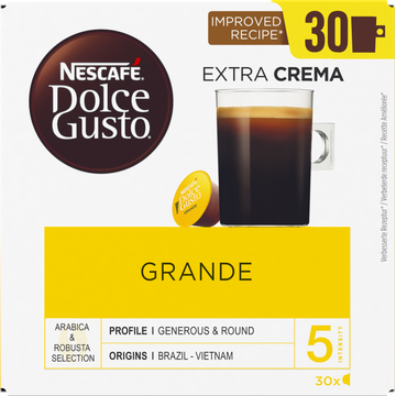 Machu Picchu Wanorde Voorouder Nescafé Dolce Gusto Grande koffiecups 30 stuks bestellen? - Koffie en thee  — Jumbo Supermarkten