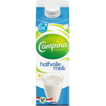 Campina Halfvolle Melk 500ML Bestellen Zuivel Eieren Boter Jumbo