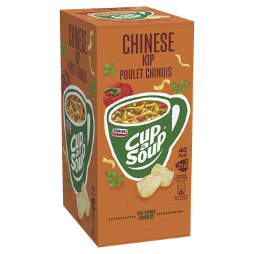 Monopoly Matron Blijkbaar Unox Cup-a-Soup Chinese Kip 21 x 175ml bestellen? - Conserven, soepen,  sauzen, oliën — Jumbo Supermarkten