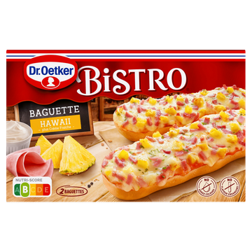 Dr. Oetker Bistro classique baguette hawaii 2 x 125g