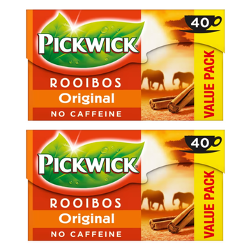 Pickwick Original Rooibos Thee Voordeelpak 2 x 40 Stuks bij Jumbo
