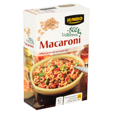 Jumbo Volkoren Macaroni 500g Bestellen? - Wereldkeukens, Kruiden, Pasta ...