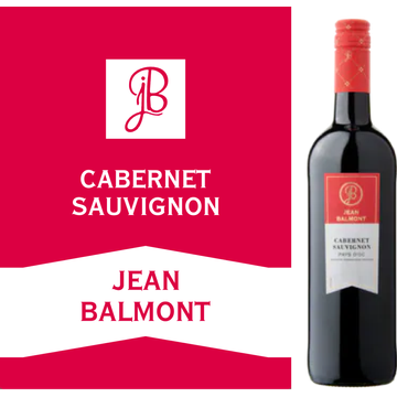 Jean Balmont Cabernet Sauvignon 6 x 750ML bij Jumbo